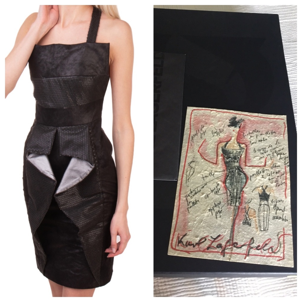 RARE Limited Edition Karl Lagerfeld Dress